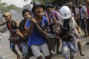 Burma as failing state: The road to civil war